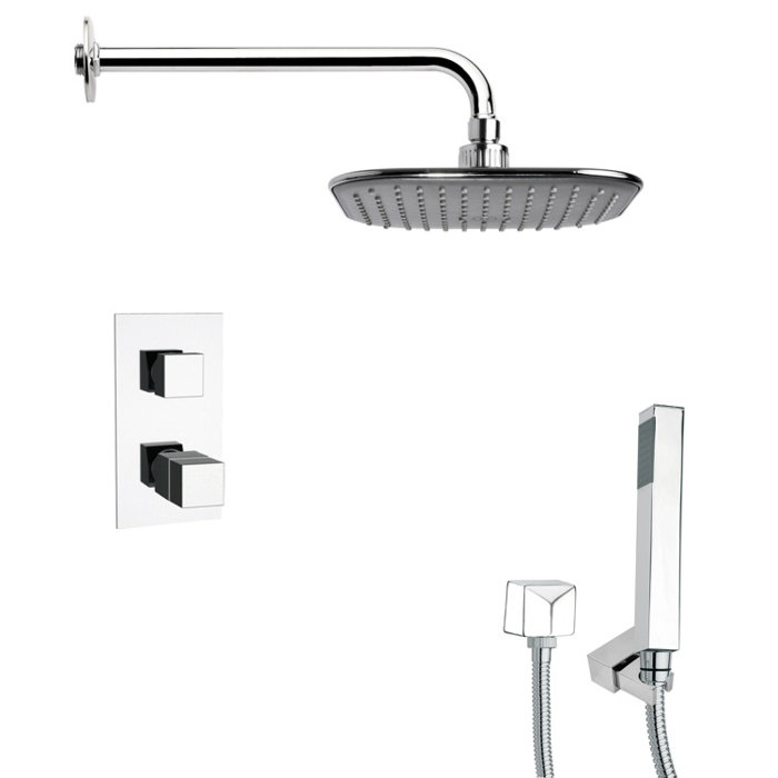 Remer by Nameek's Orsino Complete Shower System with Rough inValve
